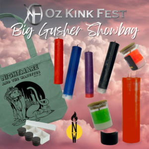 OzKinkFest Showbag - The Big Gusher